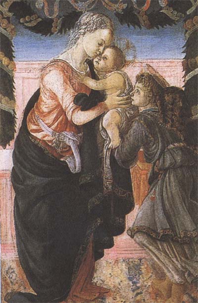 Madonna and CHild with an Angel
